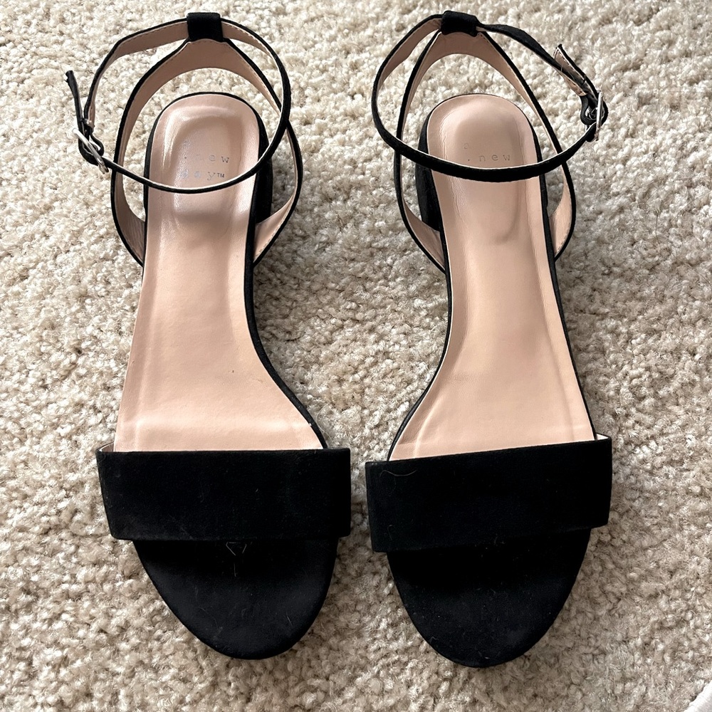 Black Low Heels